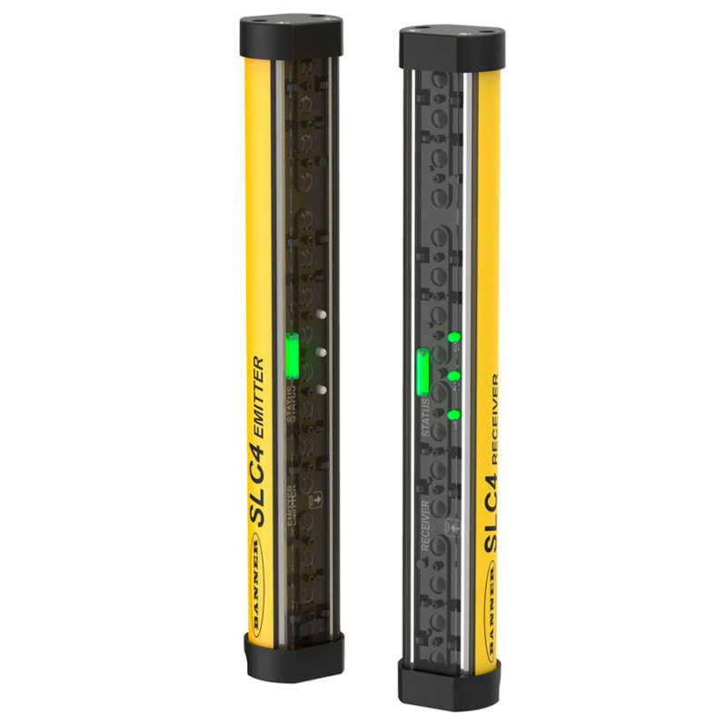 Compact Safety Light Curtains Banner Engineering Power Motion