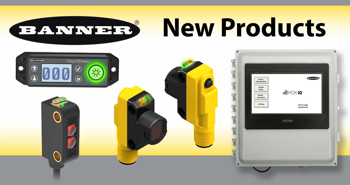 Banner Engineering New Product Updates Power Motion