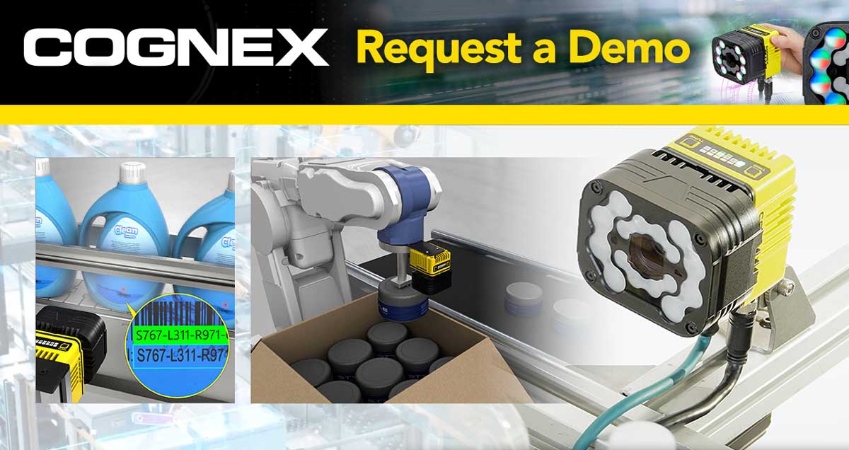 Cognex In-Sight 3800 Vision System Demo